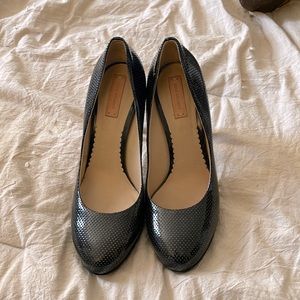 Reed Krakoff Black Round Toe Heels
